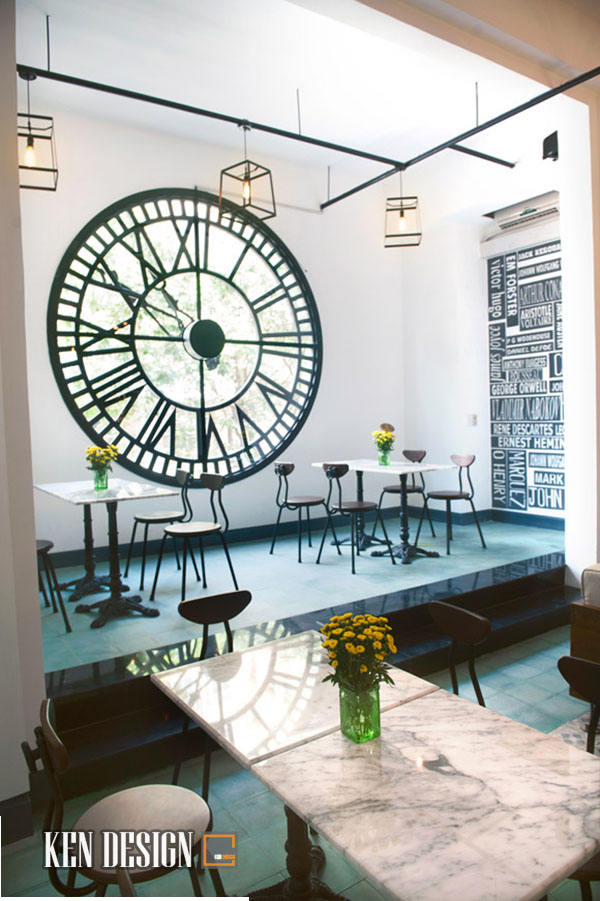 thiết kế quán cafe đẹp